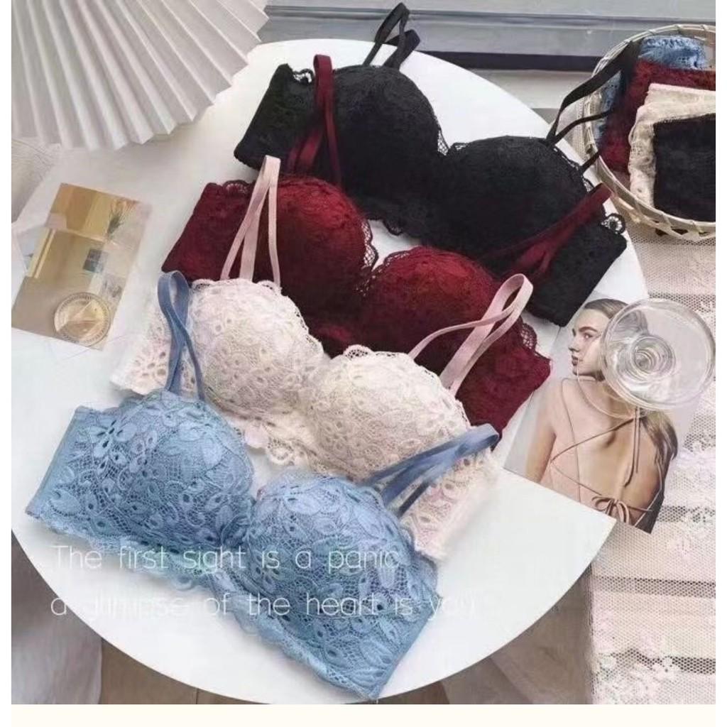 Áo lót nữ đẹp ️️ Áo lót ren siêu đẩy, siêu nâng ren thông hơi