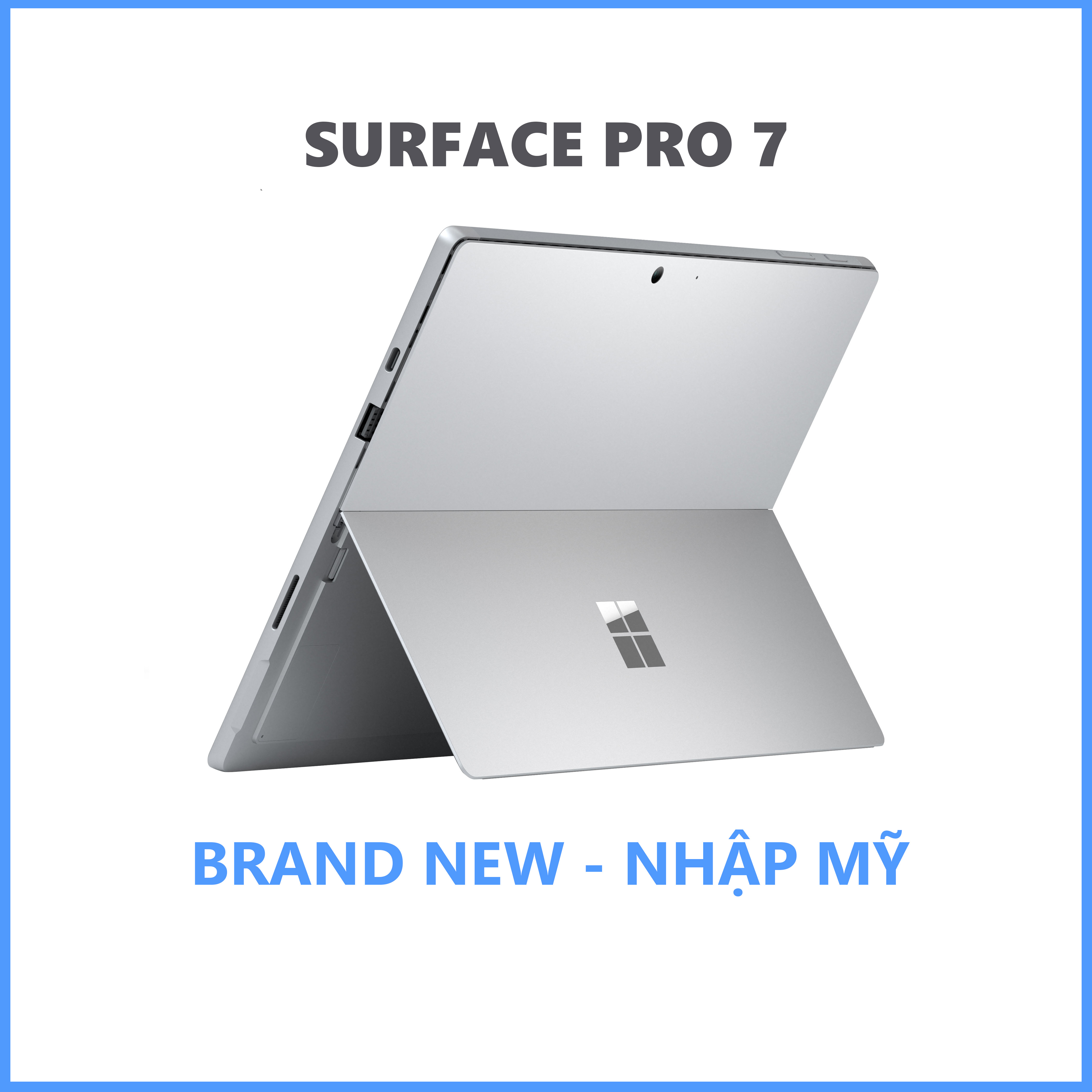 Surface Pro 7 Core i5 / RAM 8GB / SSD 128GB / 12.3 inch / 0,79kg / Win 10 - Hàng Nhập Khẩu Mỹ