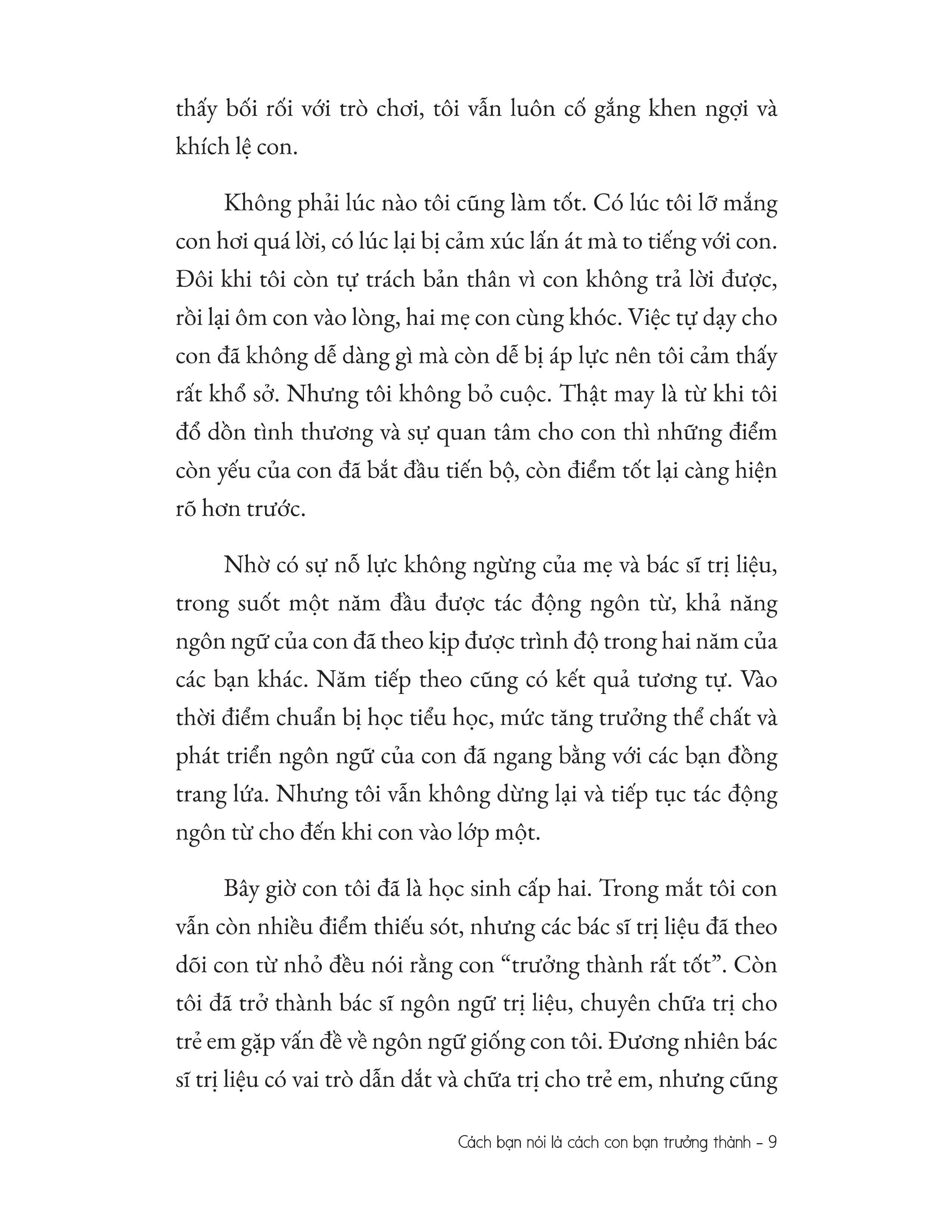 Cách Bạn Nói Là Cách Con Bạn Trưởng Thành - Lời Nói Diệu Kỳ Nuôi Dưỡng Những Đứa Con Ngoan