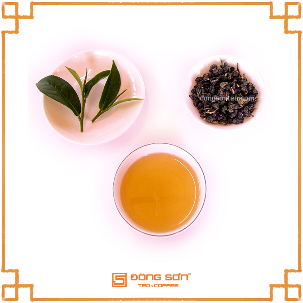 TRÀ Ô Long [ Hương Việt ] Hương vị nhẹ, thanh khiết - Gói 100gr - Đông Sơn