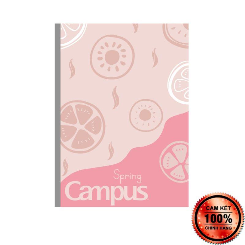 [Lốc 10 cuốn] Vở kẻ ngang Campus 80/120 trang Four Season 2/ Gift / Enjoy nhiều hình dáng đáng yêu