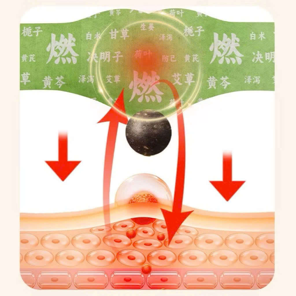 Miếng Dán Ngải Cứu Thảo Mộc Giảm Mỡ Bụng, Giữ Ấm Cơ Thể, Hỗ Trợ Tan Mỡ, Thải Độc, An Toàn Tự Nhiên - HÀNG CHÍNH HÃNG MINIIN