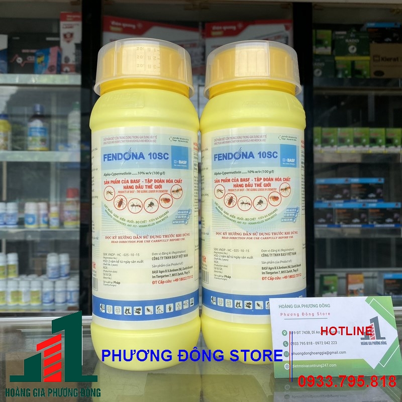 Thuốc diệt muỗi Fendona 10sc _1 lít