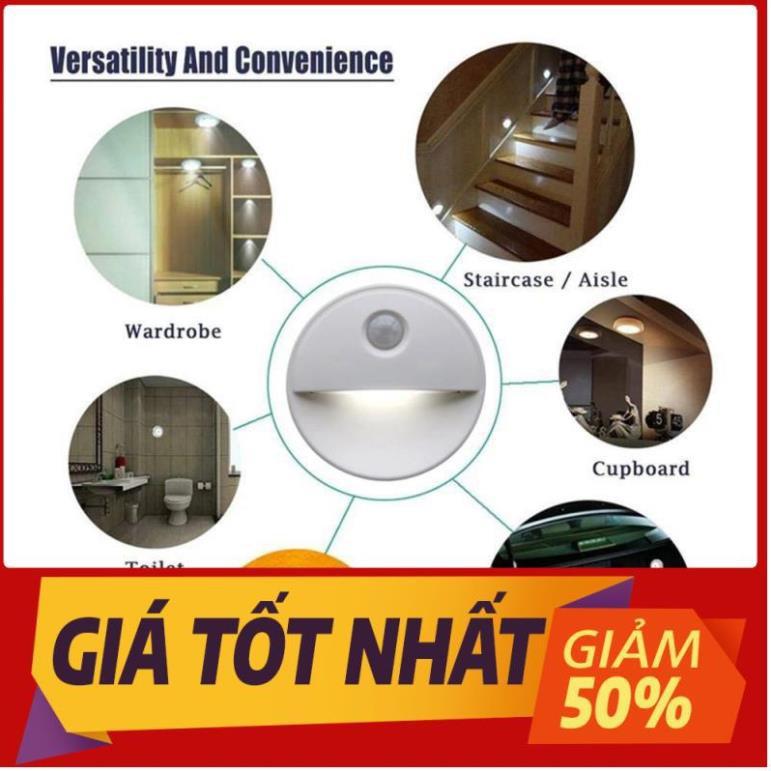 Đèn cảm ứng thông minh cảm biến chuyển động người ban đêm gắn tường cầu thang phòng ngủ không dây