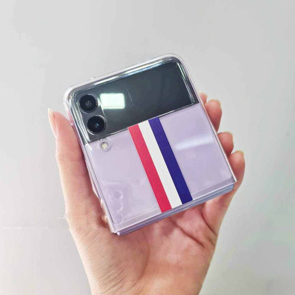 Ốp lưng chống sốc trong suốt cho Samsung Galaxy Z Flip 4 hiệu Likgus Thom Brow - hàng nhập khẩu