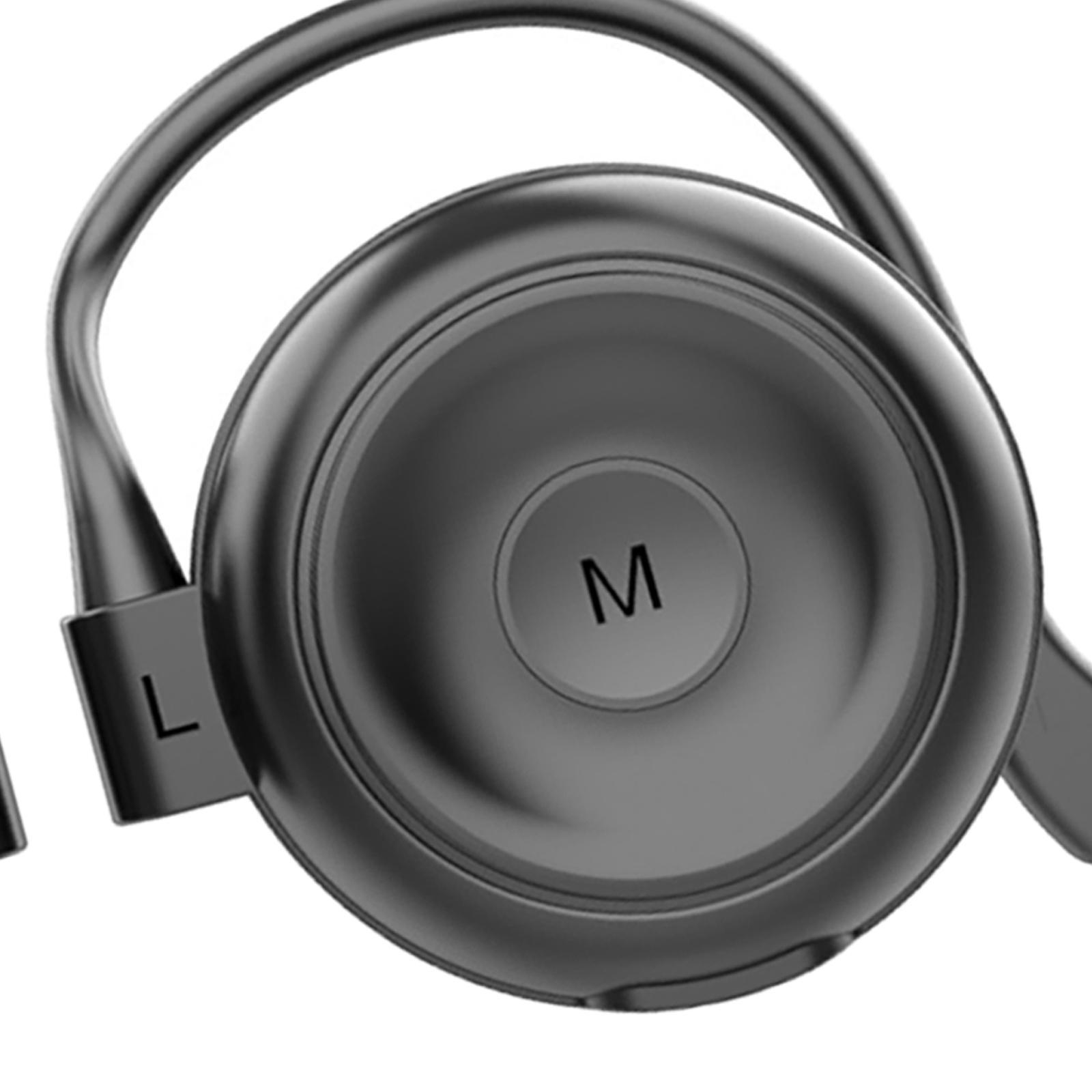 Bluetooth 5.2 Ear Clip EDR Low Latency with Mic Noise Cancelling