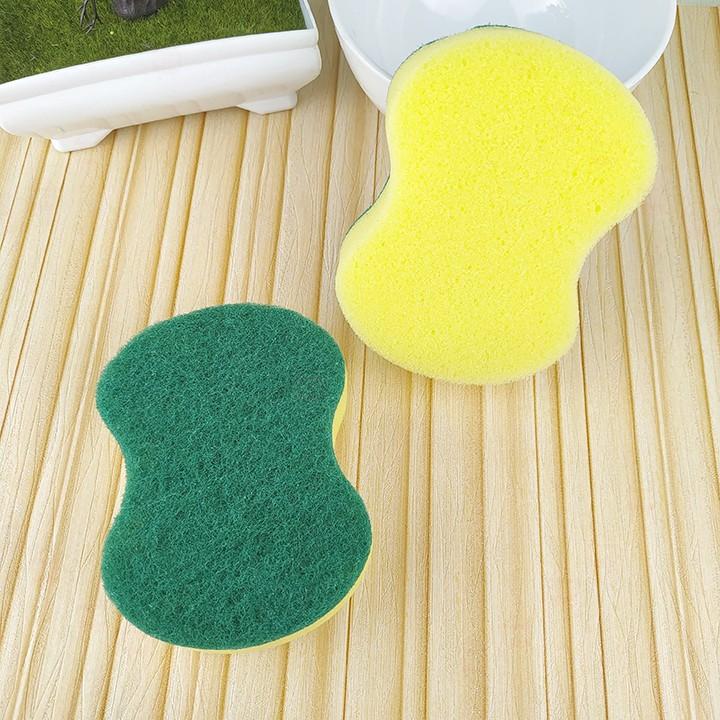 Combo 2 Miếng Mút Xốp, Bọt Biển Rửa Bát 2 Mặt