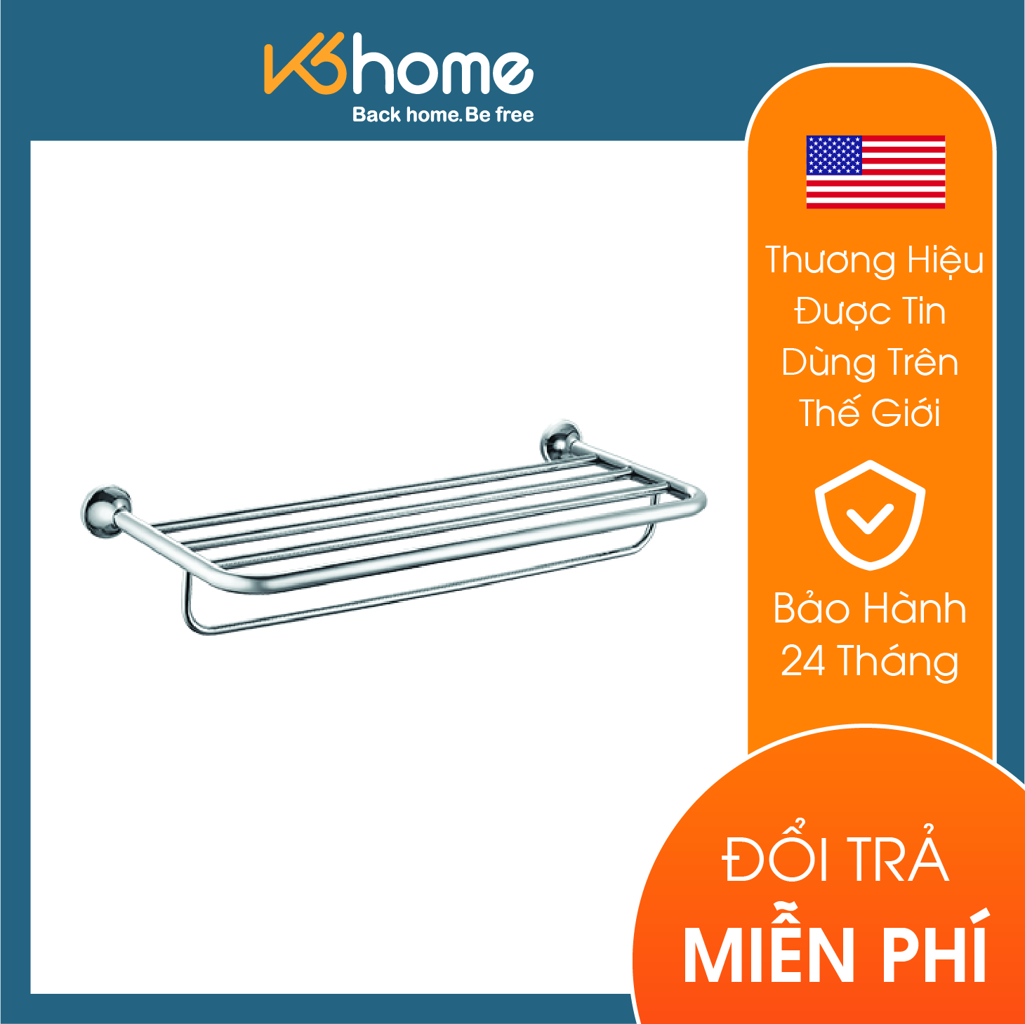 Thanh vắt khăn 2 tầng Moen - 90028