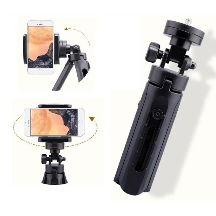 Kẹp điện thoại SSR 3 chân Tripod Support MT01 - Chụp Hình - Livestream (PD2331)