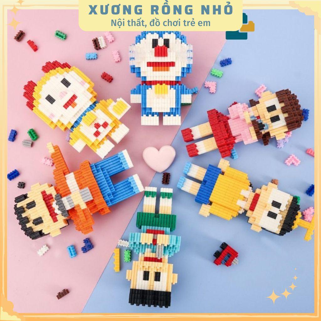 Trọn bộmô hình mini 12 con giáp,Mô hình hải tặc, doraemon và những người bạn full set