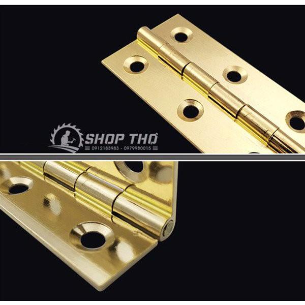Bản lề lá màu vàng cỡ 2'' loại dày