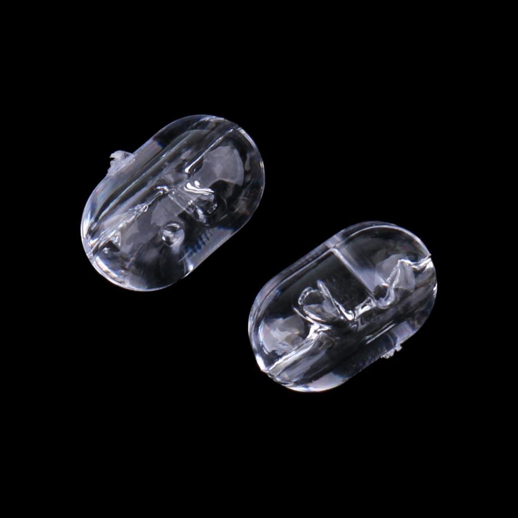 200pcs Oval Fishing Beads Carp Sea Fishing Rig Beads Hook Line Connector