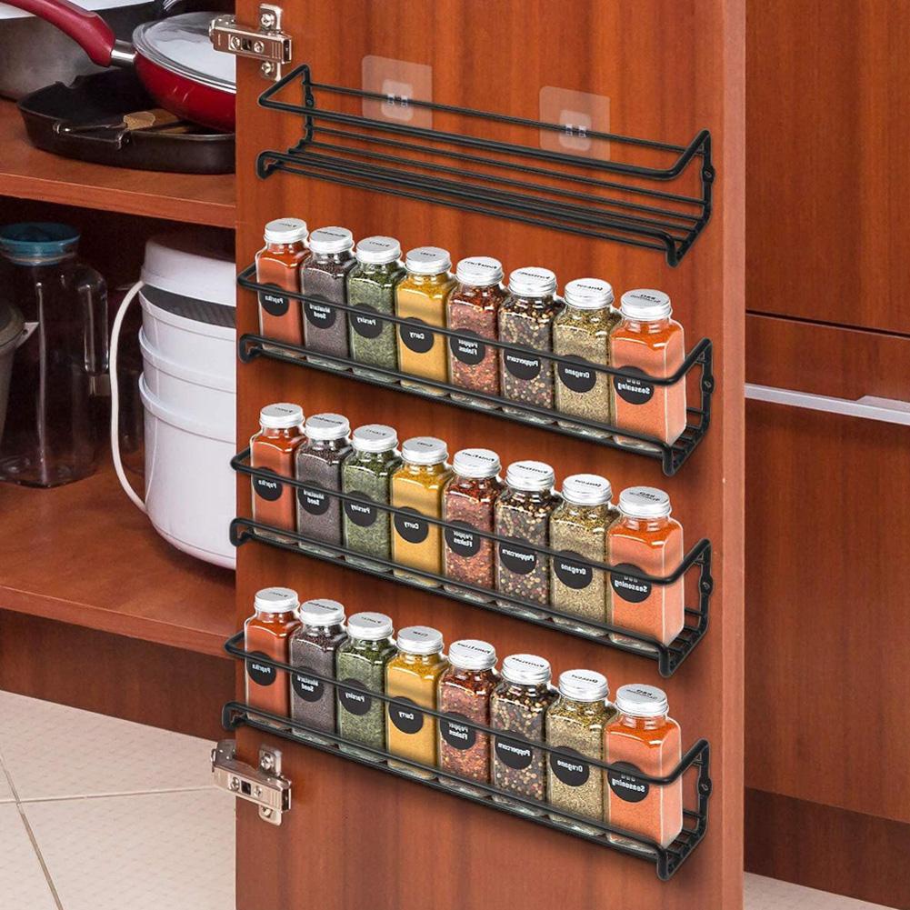 4/2 Chiếc Gói Bếp Nhà Tổ Chức Treo Tường Giá Để Gia Vị Đơn Tầng Kệ Treo Nhà Tổ Chức Kệ Đựng Gia Vị Để Lưu Trữ lọ Đựng Vật Dụng Nhà Bếp