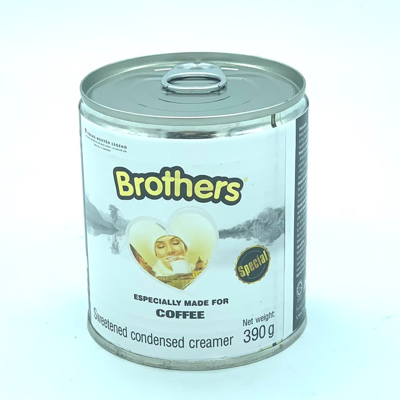 Sữa Đặc Chế Brothers Trung Nguyên - Dành cho Pha Cà Phê( Lon 390gam)