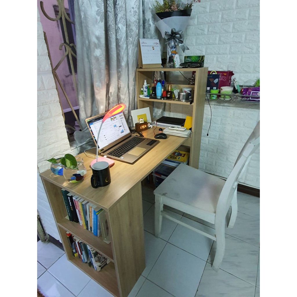 Bàn Học, Bàn Làm Việc Có Kệ Sách Kết Hợp MDF GP04