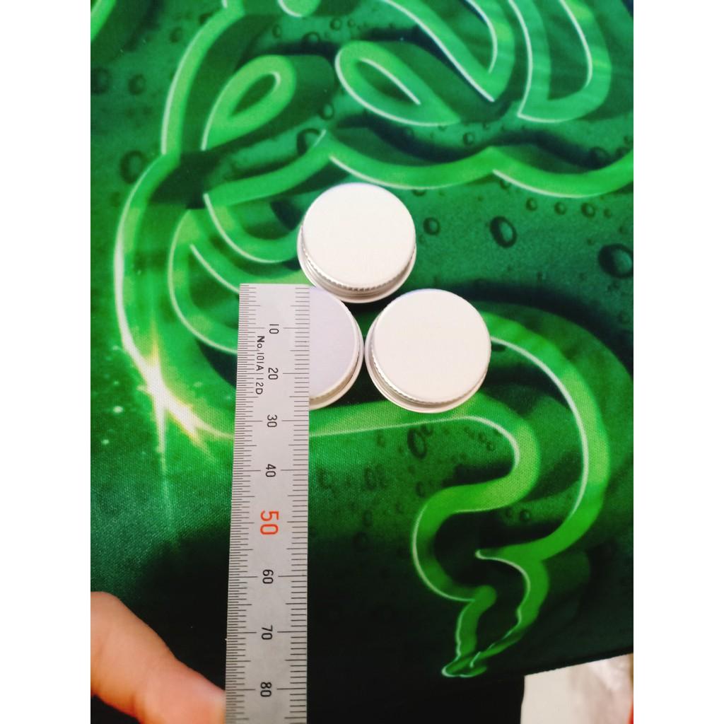 10 Hũ nhôm tròn 5g/5ml_ChaiLoHuMyPham