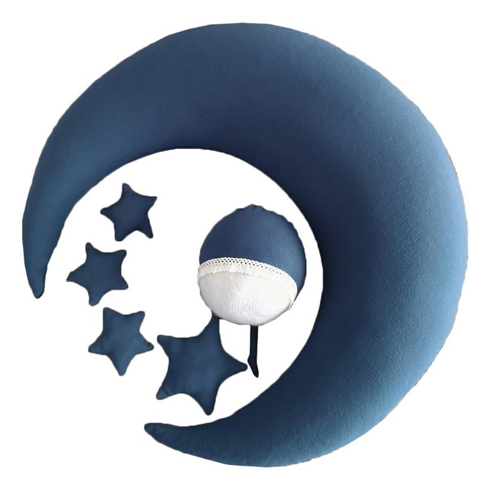 Cho Bé Tạo Dáng Gối Lưỡi Liềm Đệm Ngôi Sao Mặt Trăng Bộ Sơ Sinh Đạo Cụ Chụp Ảnh Trẻ Sơ Sinh Cơ Thể Hình Ảnh Chụp Phụ Kiện