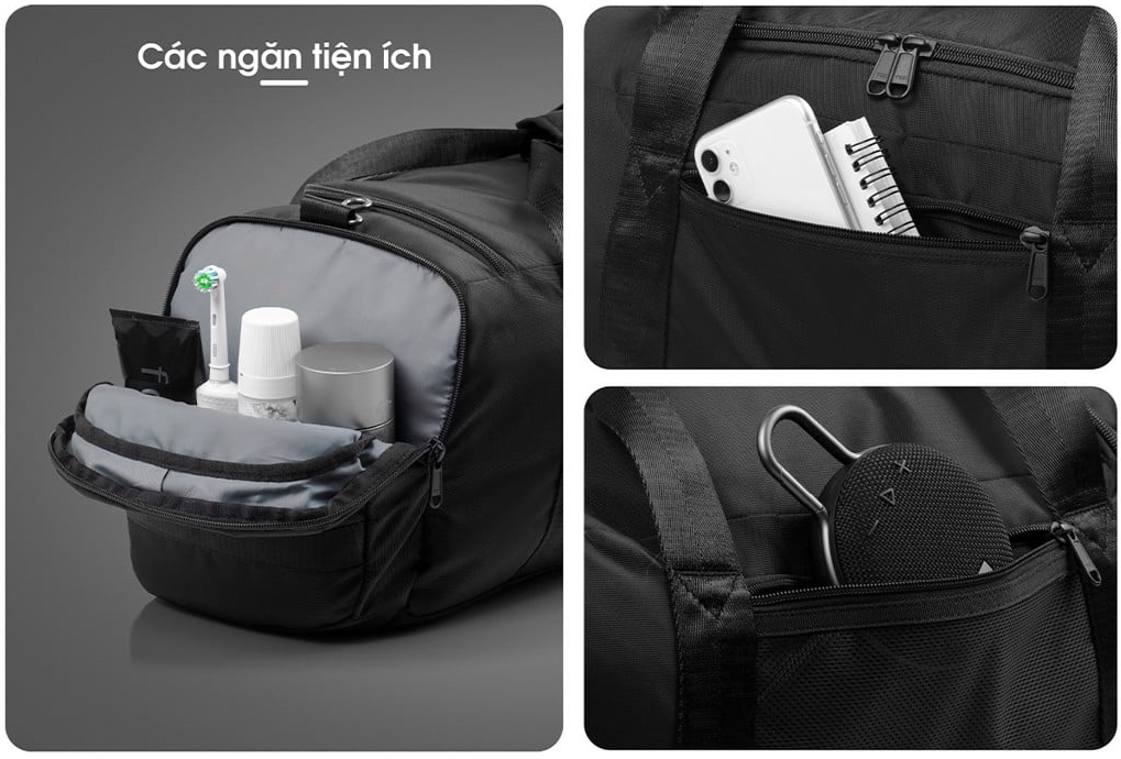 Túi Du Lịch KINGBAG SKY trượt nước, sức chứa lớn, có ngăn để giày - Hàng Chính Hãng