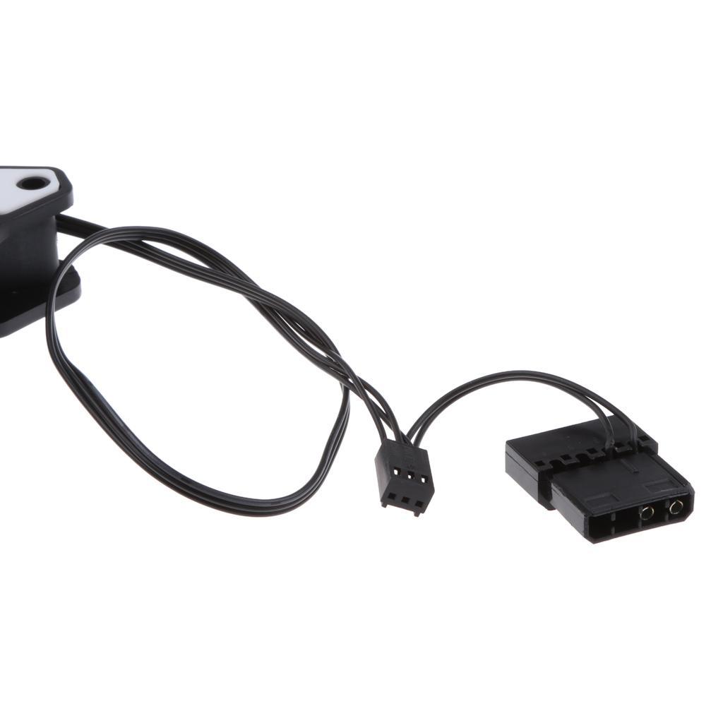 120mm Colors LED  Light 3Pin/4Pin PC Computer Fan Case Cooling Fan