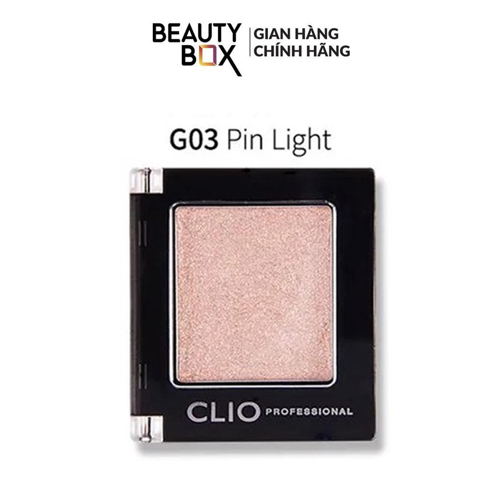 Màu Mắt Trang Điểm Clio Pro Single Shadow 1.5g