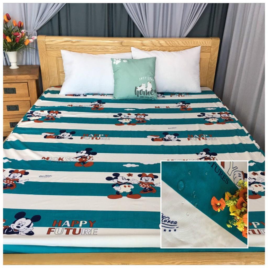 Ga chống thấm cotton NANO kháng khuẩn - 2 KHÔNG
