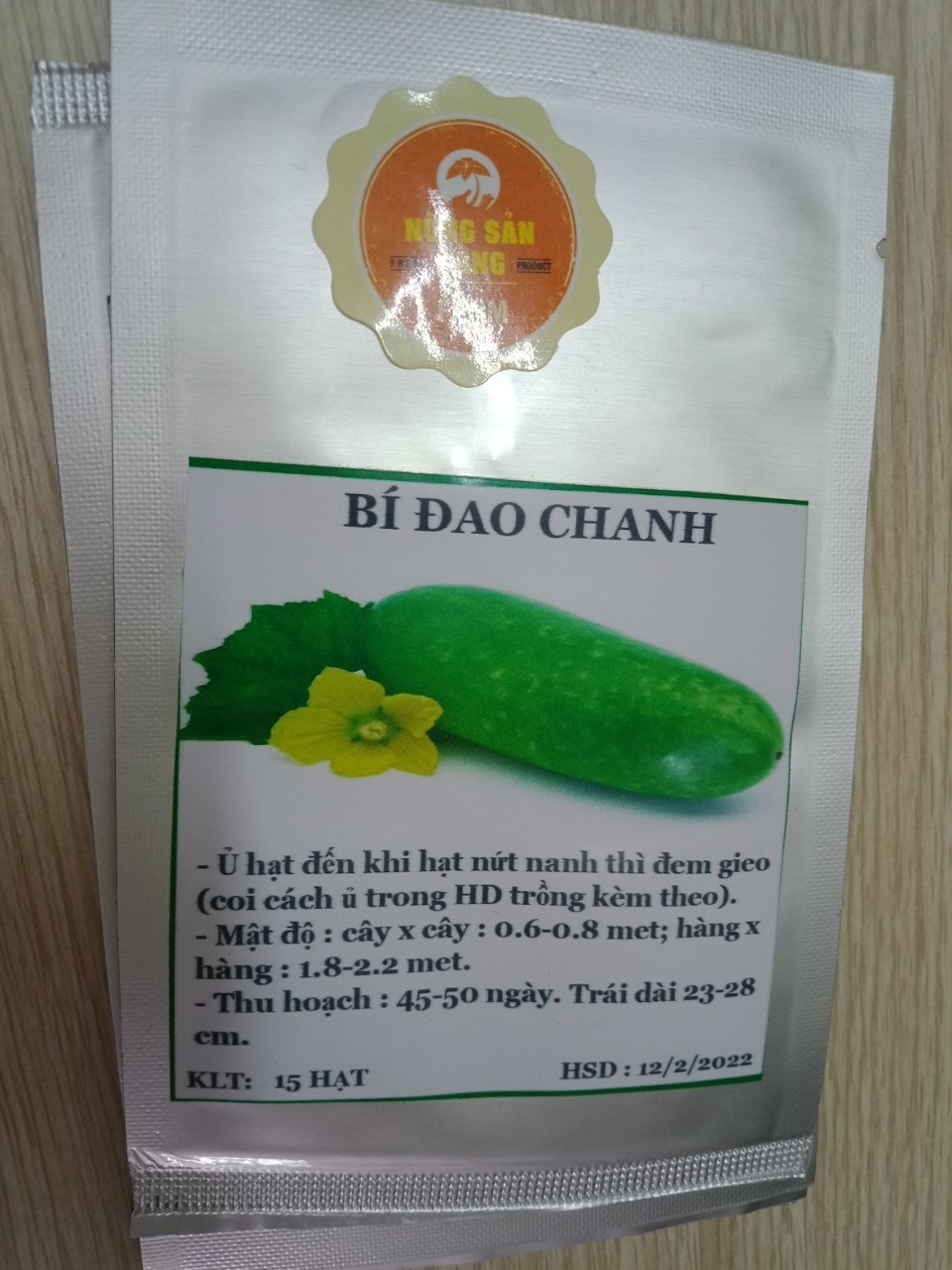 Hạt giống Bí Đao Chanh - Nông Sản Vàng