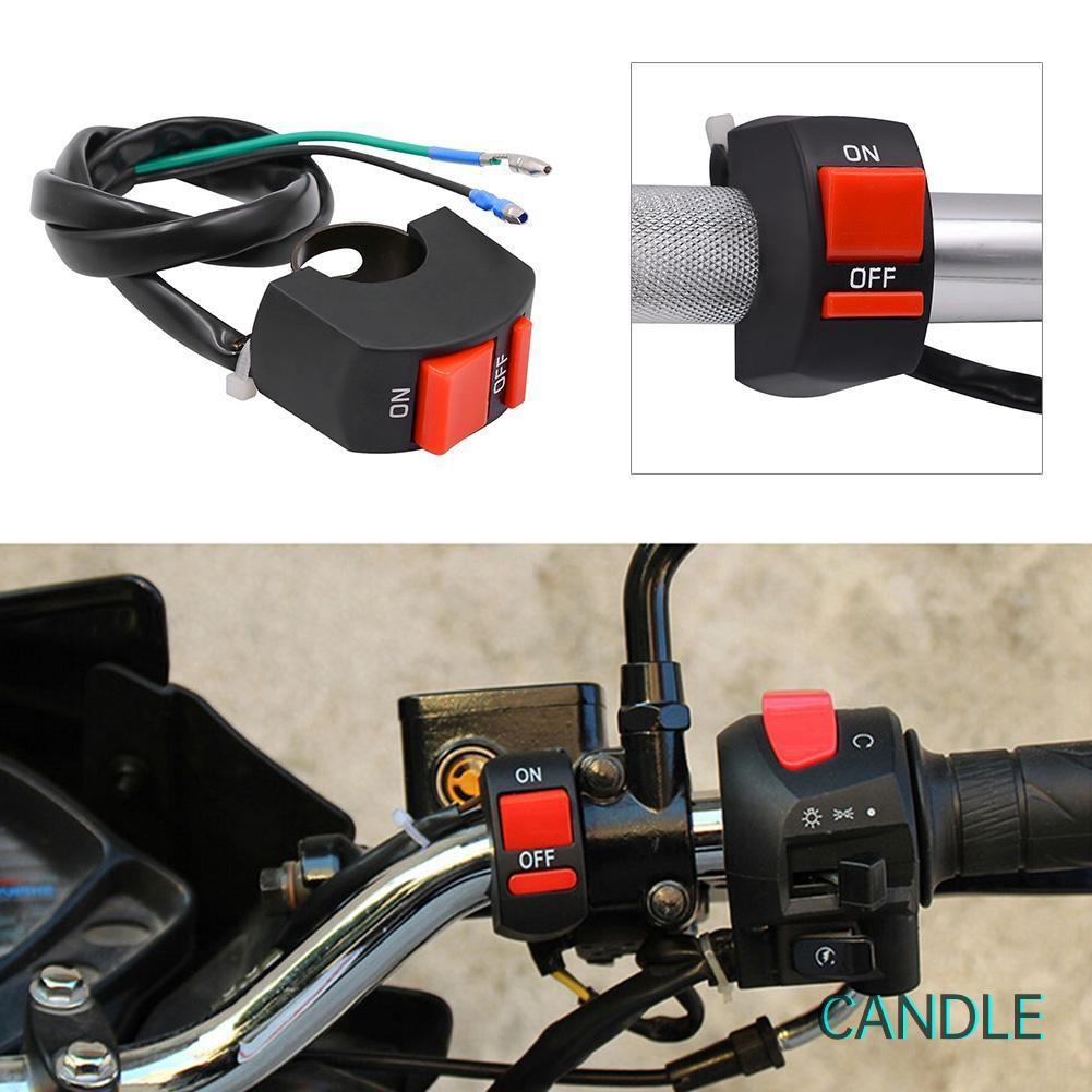 Công Tắc Đèn Gắn Tay Lái Xe Mô Tô 7 / 8 Inch