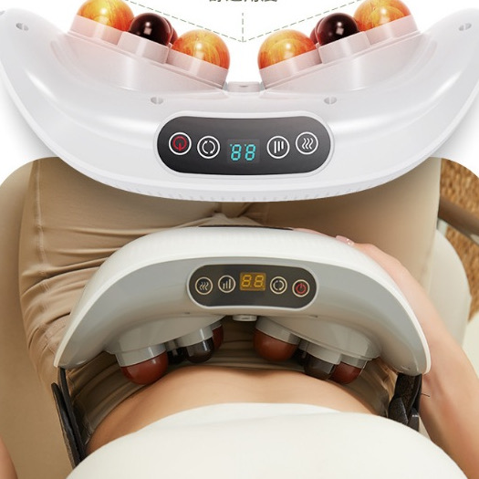 [Hàng Sẵn] Máy massage bụng đa năng - 10 Chế Độ - Tích hợp đá nóng giúp tan mỡ bụng, chân, đùi