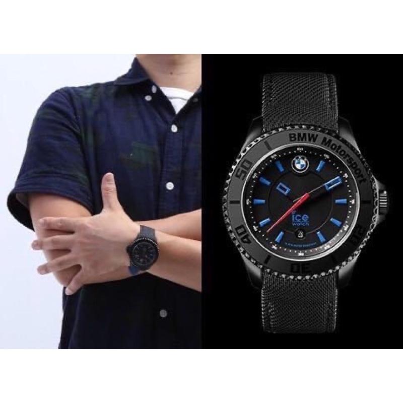 Đồng hồ nam BMW dây dù case 43mm