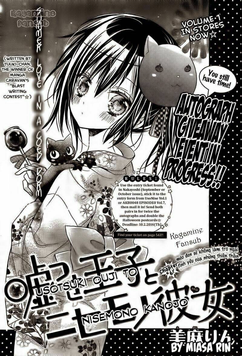 hoàng tử dối trá và bạn gái giả mạo chapter 6 1