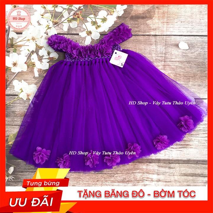 Váy Bé Gái Váy Công Chúa Cho Bé Gái Hoa Dải