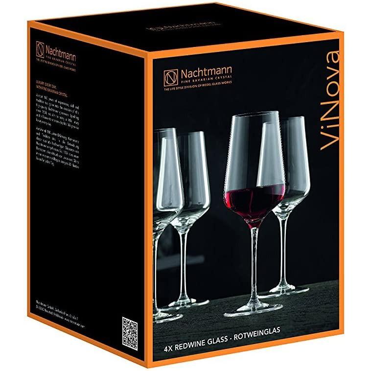 Bộ 4 ly rươu vang to 680ml Nachtmann ViNova 98076 ROTWEIN MAGNUM - Nhập Đức