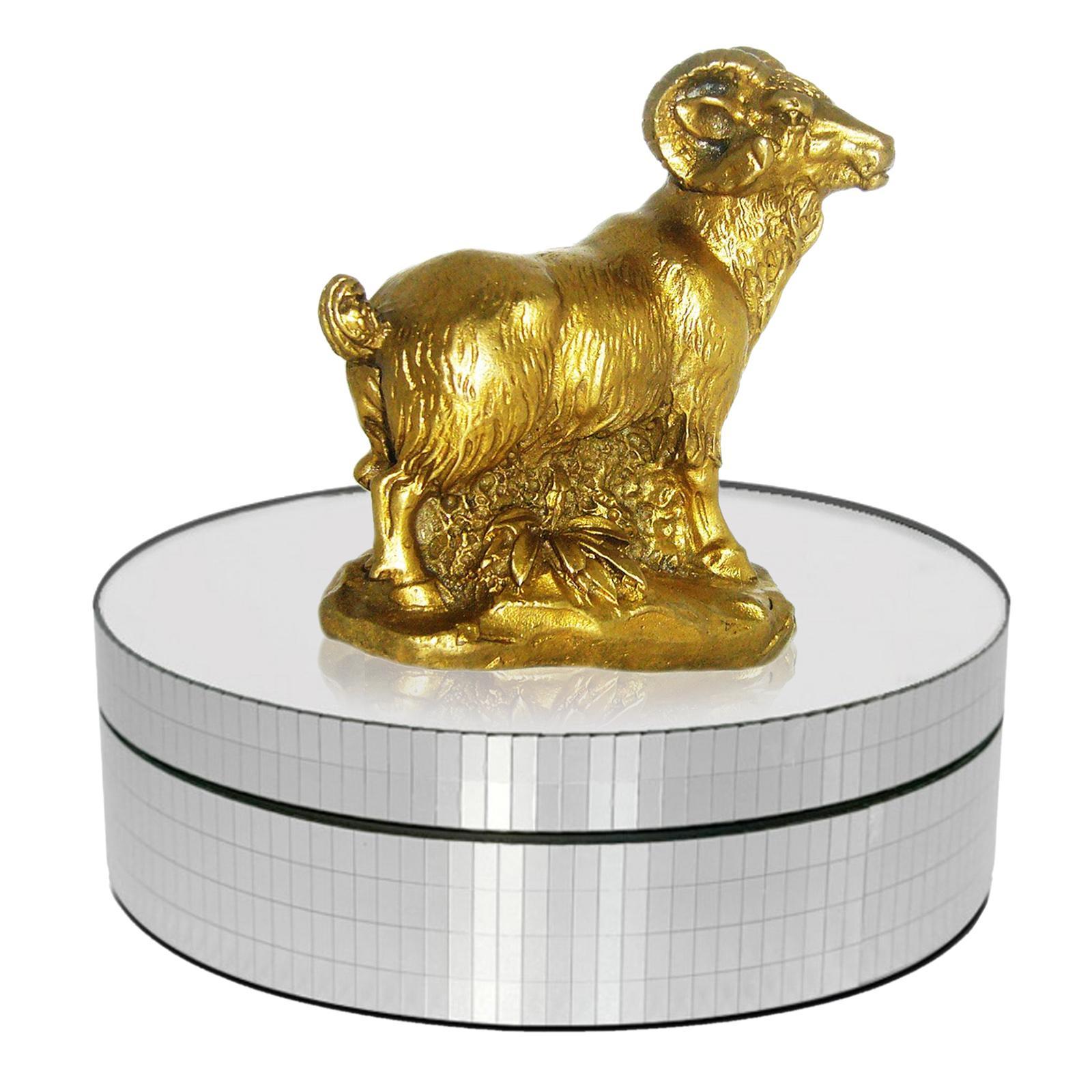 USB Powered Electric Rotating Display Stand Mirrors Turntable Jewelry ;