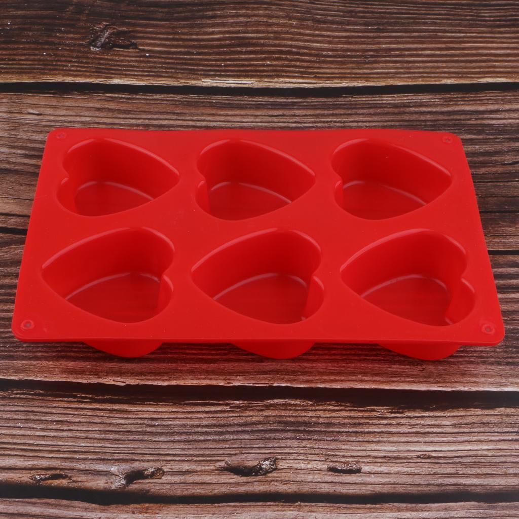Silicon Wedding Cake Heart Mold Fondant Baking Mould Crafts Resin DIY Molds
