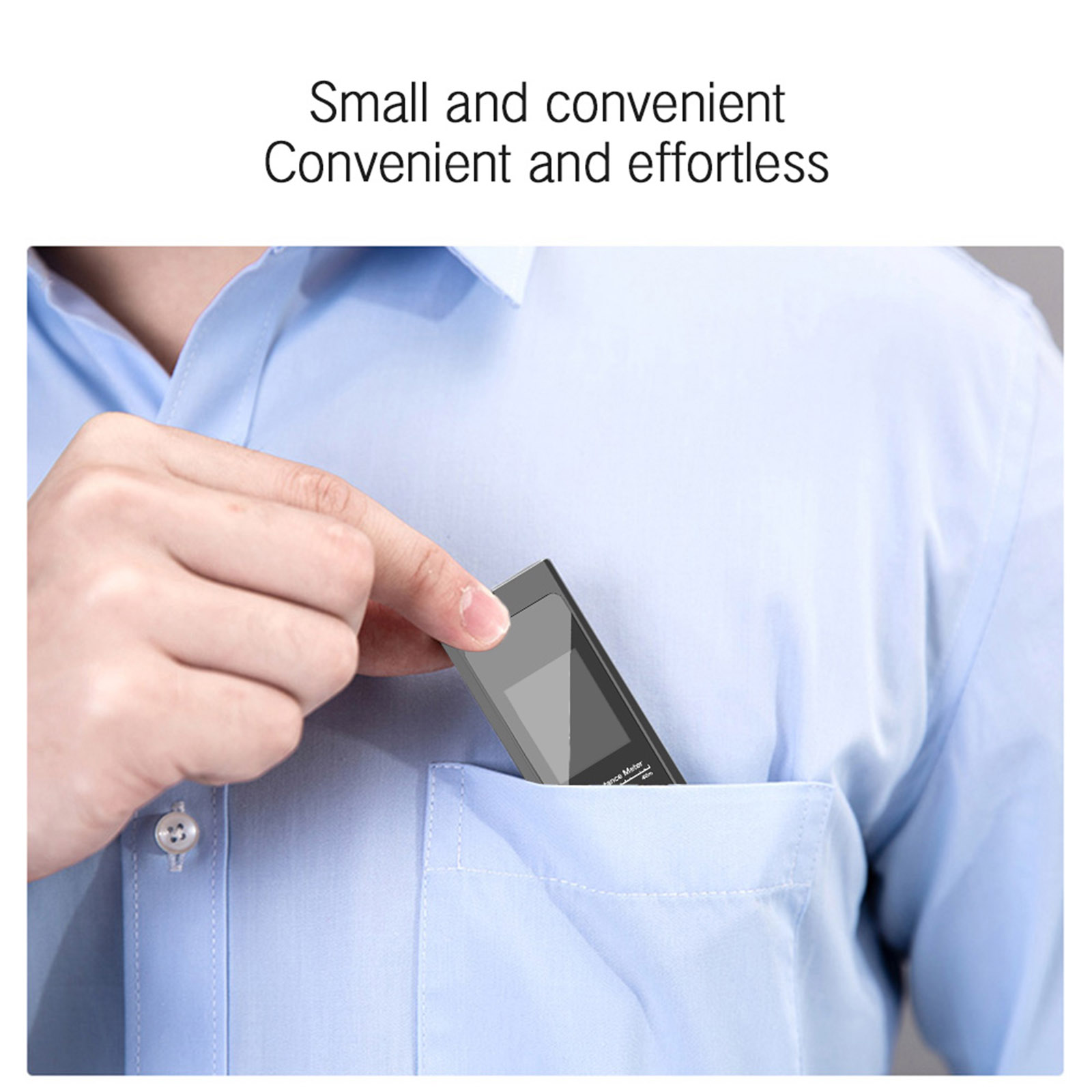 Máy Đo Khoảng Cách Laser Mini 40m Kỹ Thuật Số M3 Màn Hình LCD Có Đèn Nền