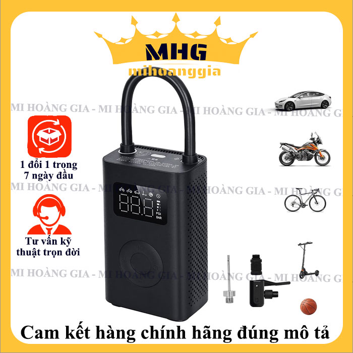 BƠM CẦM TAY ĐA NĂNG XE HƠI MI PORTABLE ELECTRIC AIR COMPRESSOR - HÀNG CHÍNH HÃNG