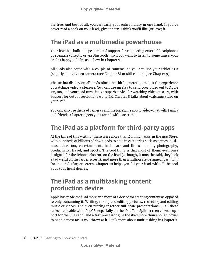 Sách ngoại văn: iPad And iPad Pro For Dummies