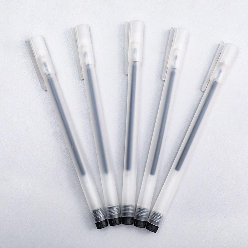 Set 20 cây bút basic mực gel nhanh khô mực đen / xanh / đỏ ngòi kim 0.5mm dùng để ghi chép