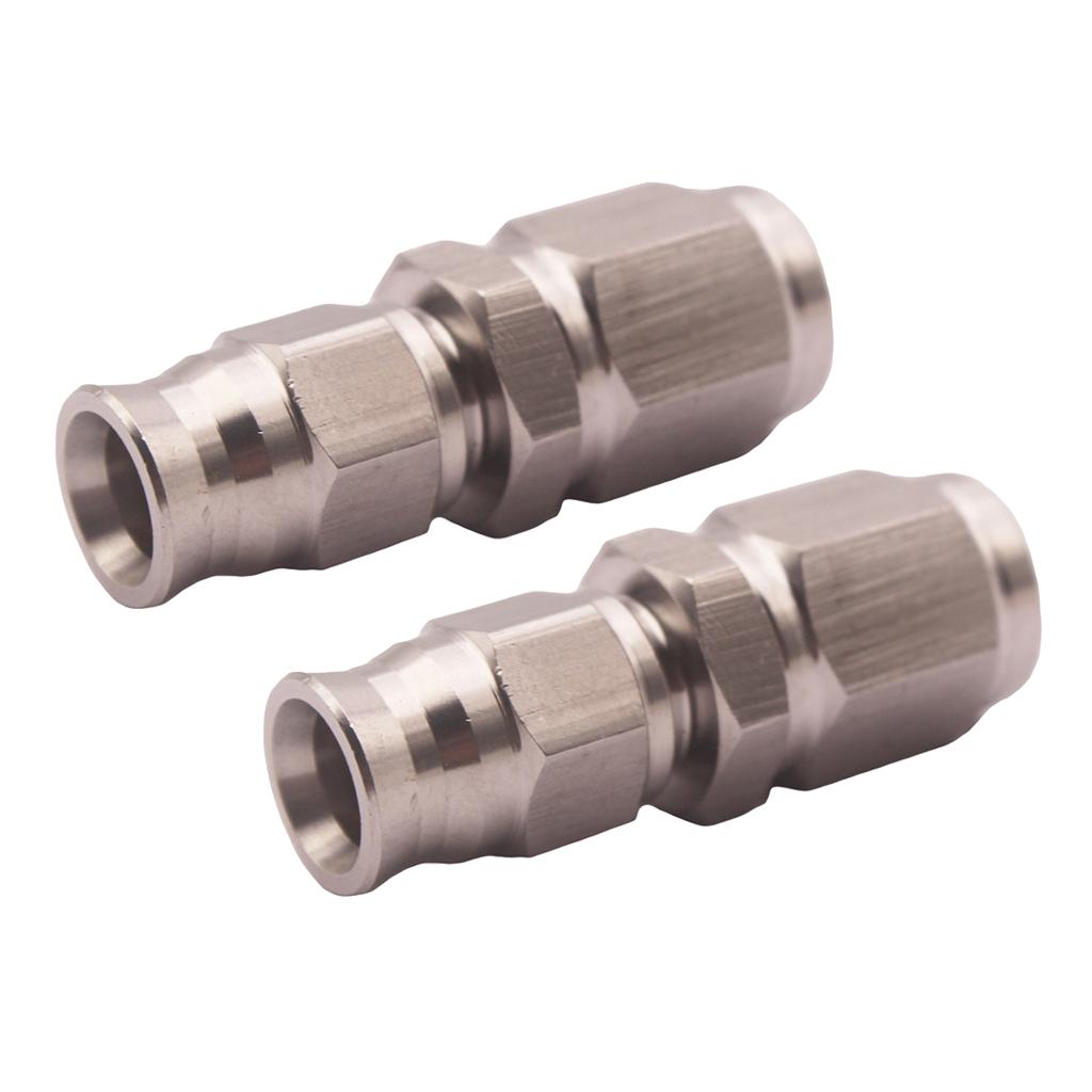 Motorcycle 304 SS Steel Brake Line Hose AN3 Brake Hose  2X