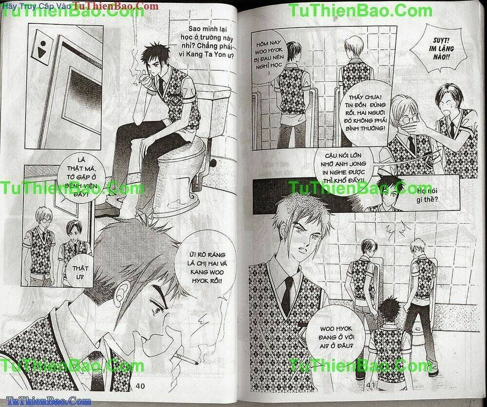 tiểu tử quậy bản đẹp - become habituated to kiss chapter 11 22