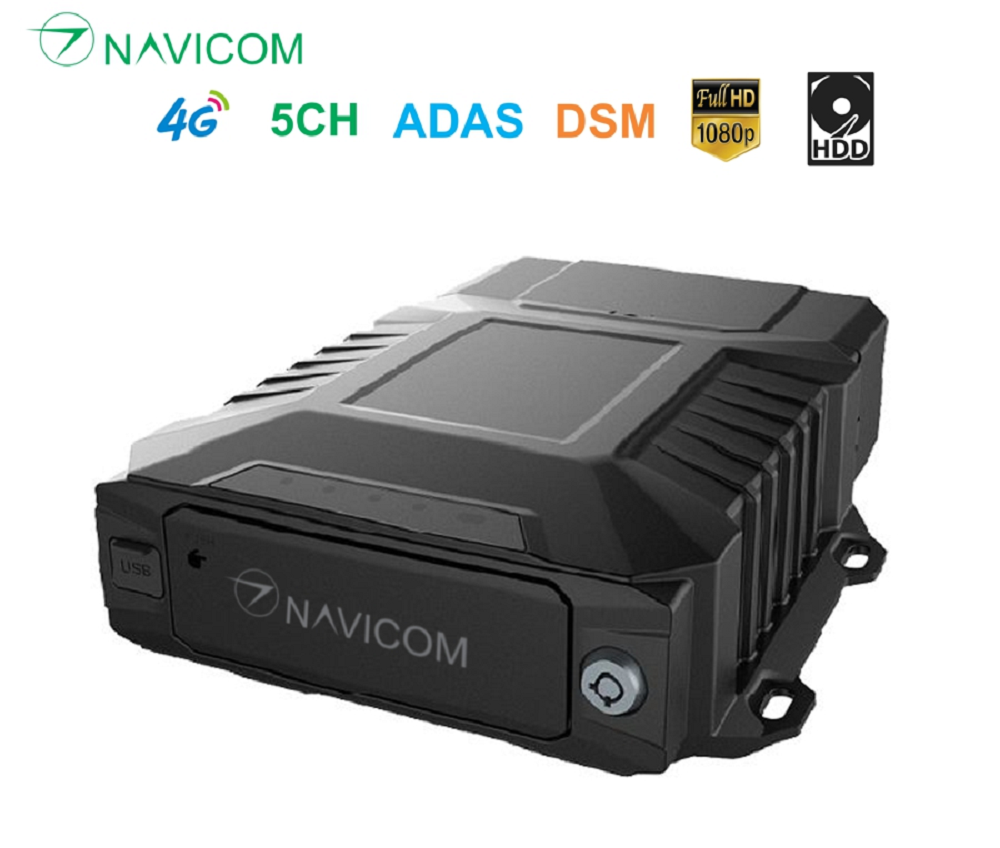 Hệ thống 8 camera hợp chuẩn cho xe khách - bus trên 30 chỗ ngồi Navicom HT08-ND10 - Hàng chính hãng