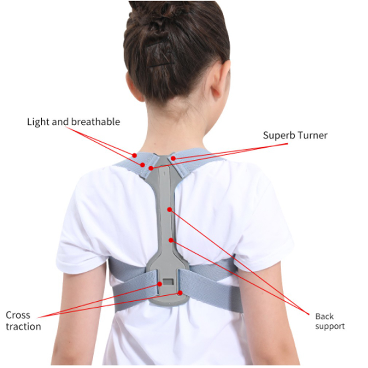 Đai Chống Gù Lưng Trẻ Em Nam Nữ Có Nẹp Nhiều Độ Tuổi Ama04 - Chính Hãng Amalife