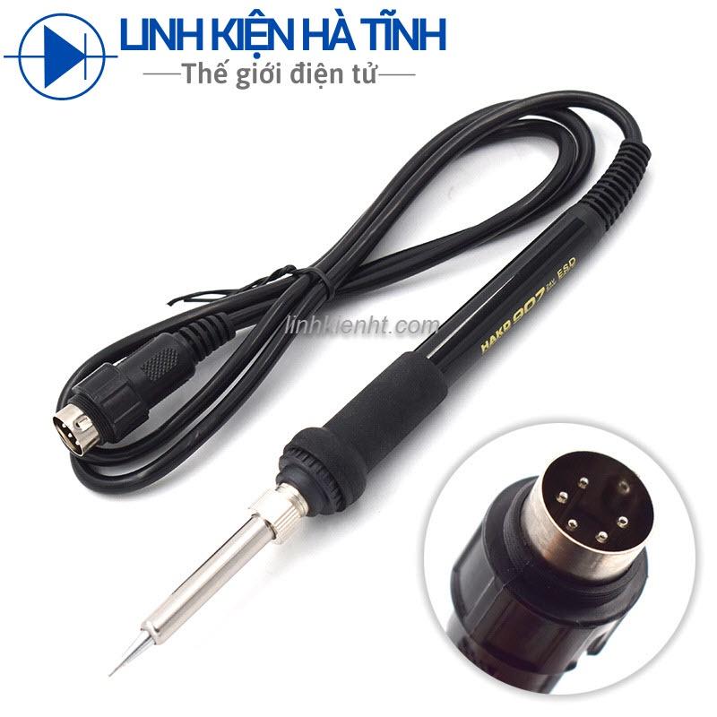 Tay hàn 907 thay thế dùng cho trạm hàn Hakko 936 Hakko 937 Kasadi 936 Jack đực / jack cái 5 chân