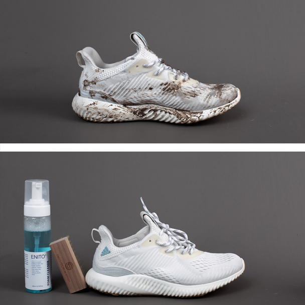 Chai Xịt Đánh Giày Enito Foam Cleaner 2021-Dung tích 200ml- Chuyên Dùng Để Làm Sạch, Vệ Sinh Giày Sneaker
