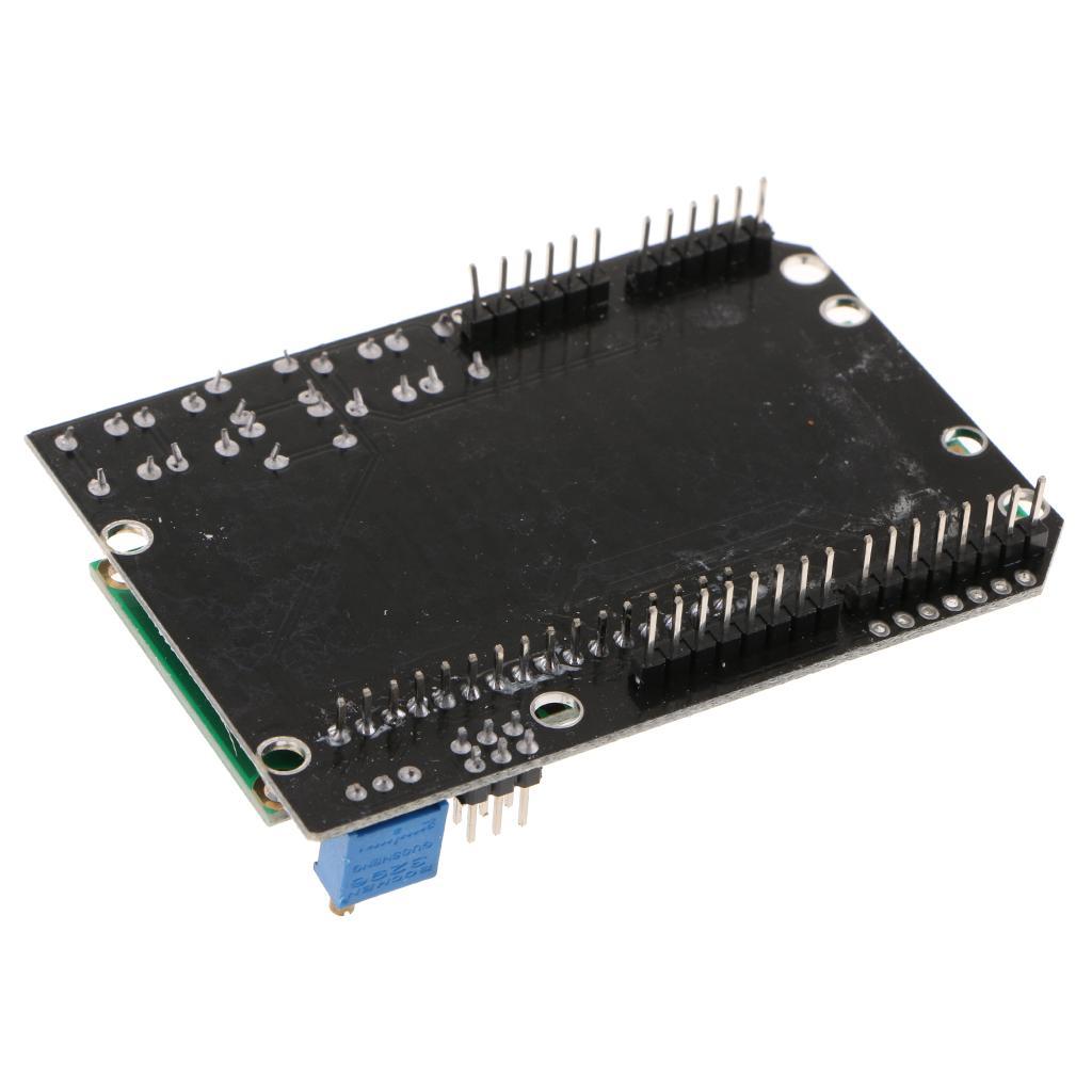 LCD1602 Character I/O Expansion Board LCD Keypad Shield For