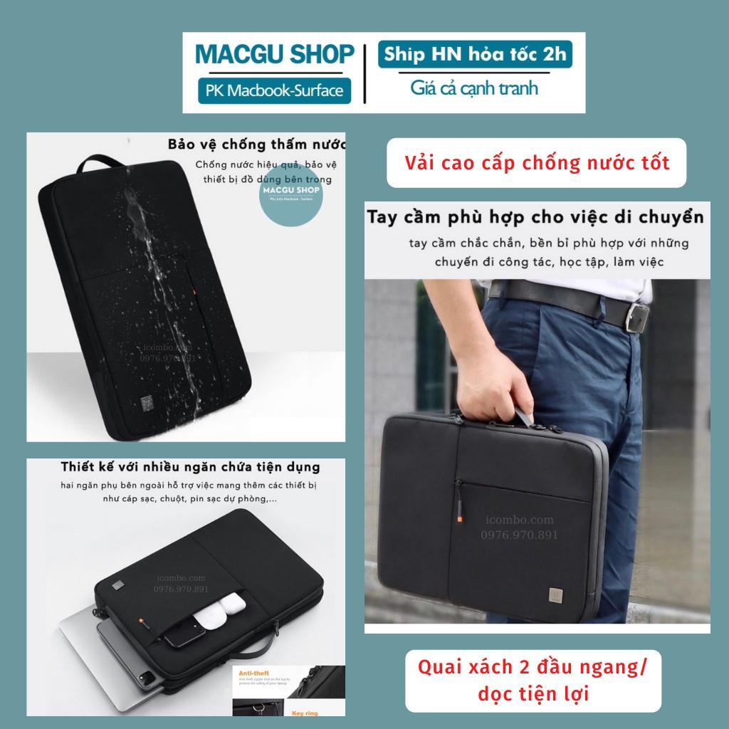 Túi xách Laptop, Macbook Chống sốc cao cấp - Bảo vệ 360 độ - Wiwu Alpha Double Layer Sleeve -13inch,14inch,15inch,16inch