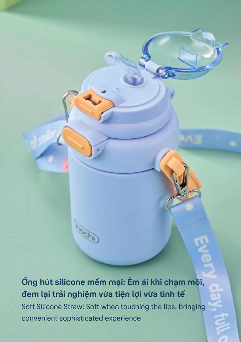 Bình Giữ Nhiệt Fuji Pop 450 ml - Inochi HNK.BFPO.0540 - Màu Hồng, Xanh