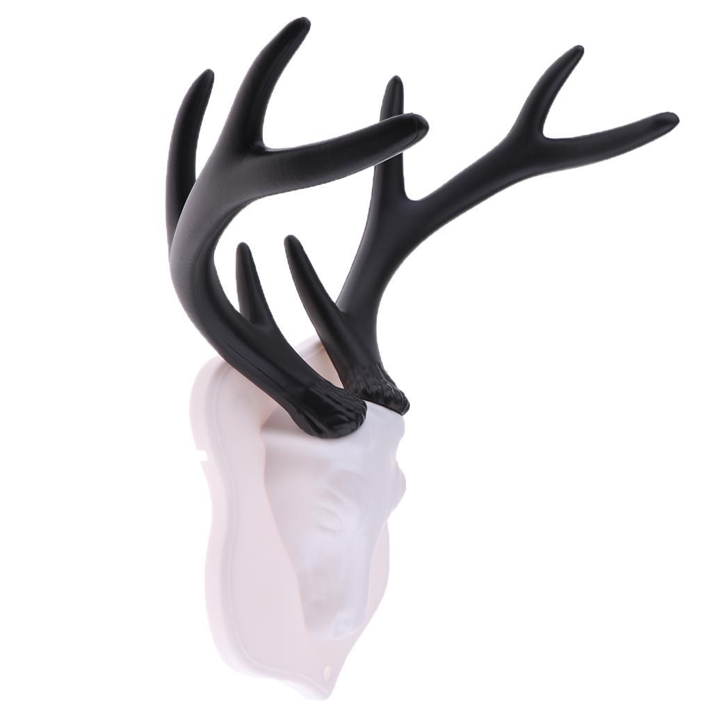Animal Deer Head Hook Hanger Rack Wall Mount Home Decoration