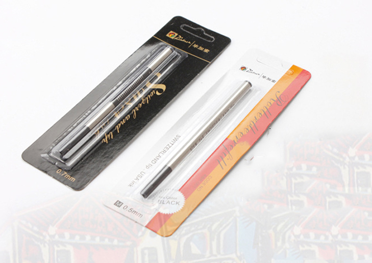 Ruột bút bi có ren xoáy cho các dòng bút Picasso – Trơn mượt đầu bi 0.5mm