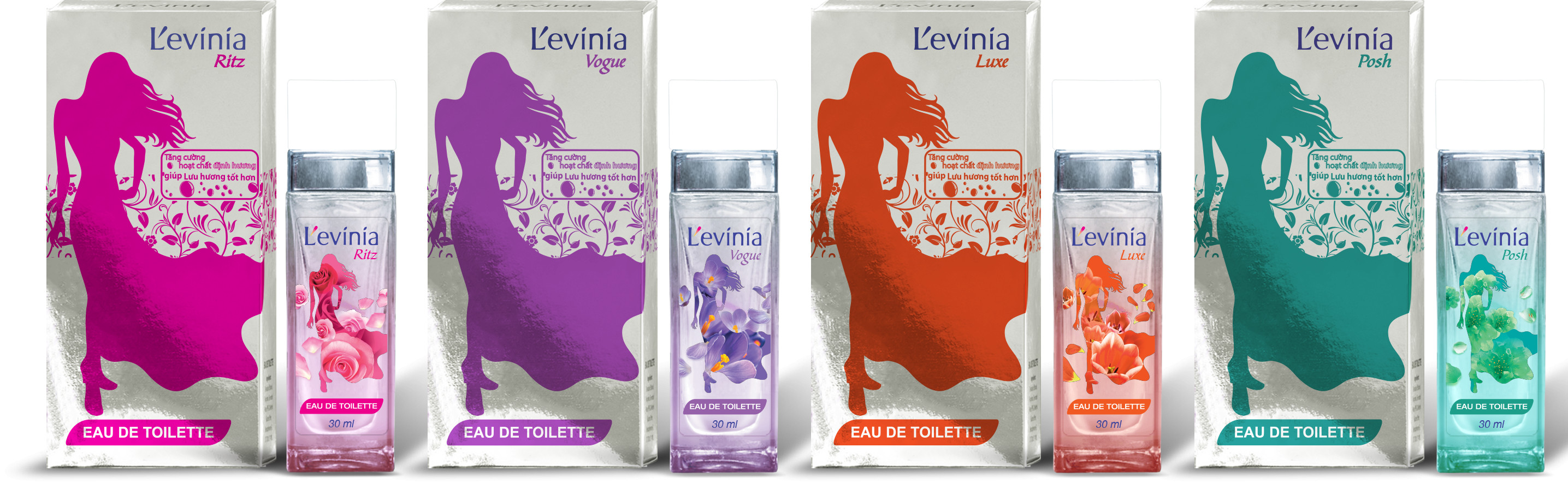 Nước Hoa Cao Cấp L'evinia EDT - TẶNG ví L'evinia xinh xắn